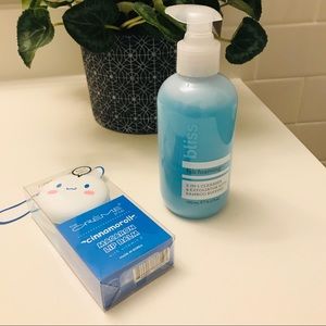 Bliss fab forming and cinnamoroll lip balm